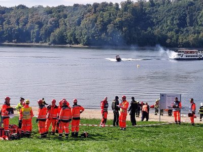Jihomoravští záchranáři cvičili zásah u nehody v lodní dopravě